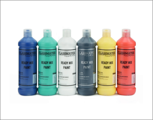 Ready mixed paint.