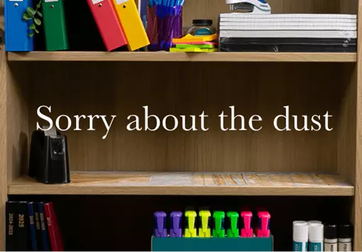 Sorry about the dust